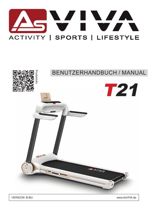 Tapis de course Walk & Run T211 – Modèle d'exposition