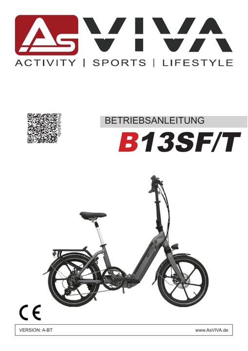 Vélo électrique pliable B13