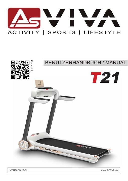 Tapis de course Walk & Run T211 – Modèle d'exposition