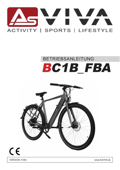 Vélo électrique BC1B – 28" Vélo de ville urbain