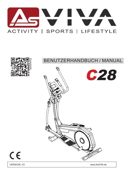 Vélo elliptique C28 Runner