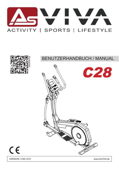 Vélo elliptique C28 Runner