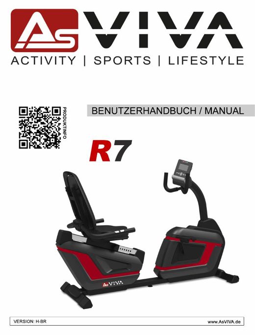 Ergomètre semi-allongé & Crossfit 2in1 R7
