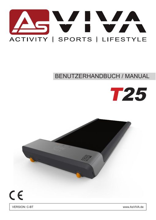 Walking Pad & tapis de course Smart T25