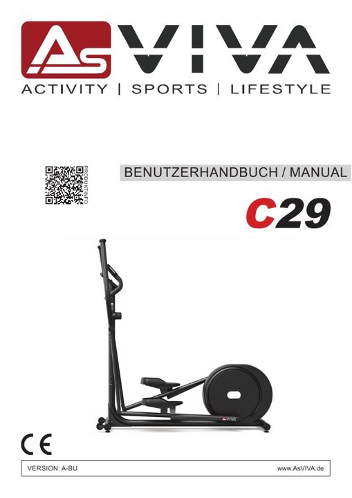 Vélo elliptique C29 Step Bedienungsanleitung