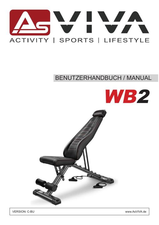 Banc de musculation & banc décliné Home-Gym WB2 Bedienungsanleitung