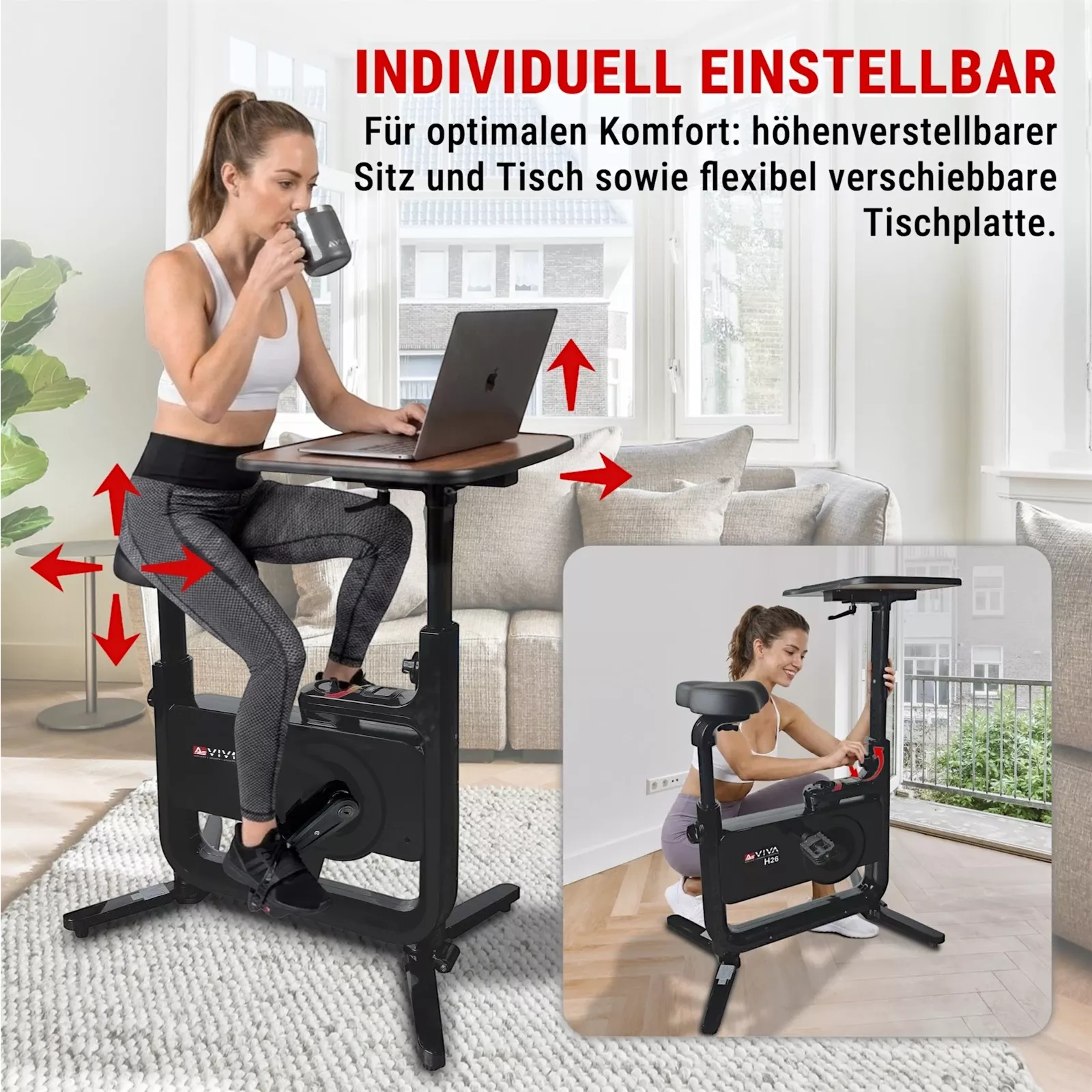 Réglable individuellement – confort ergonomique