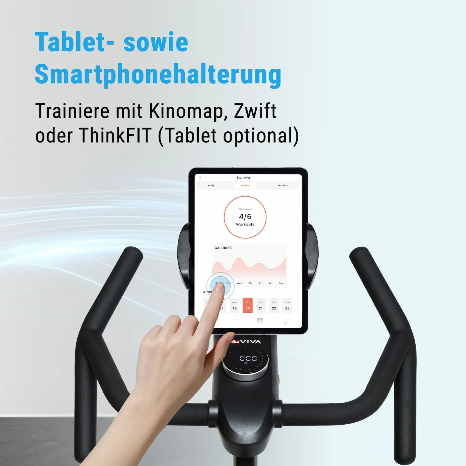 Support pour tablette & smartphone sur le cockpit