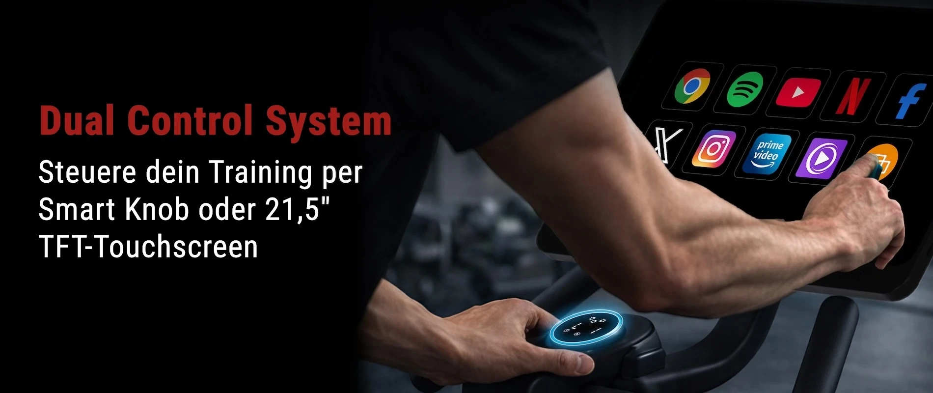 AsVIVA S20 – Dual Control System (Smart Knob et écran TFT 21,5")