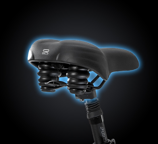 Selle gel confort rembourrée Selle Royal
