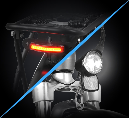 Feux avant et arrière LED pour des trajets en sécurité