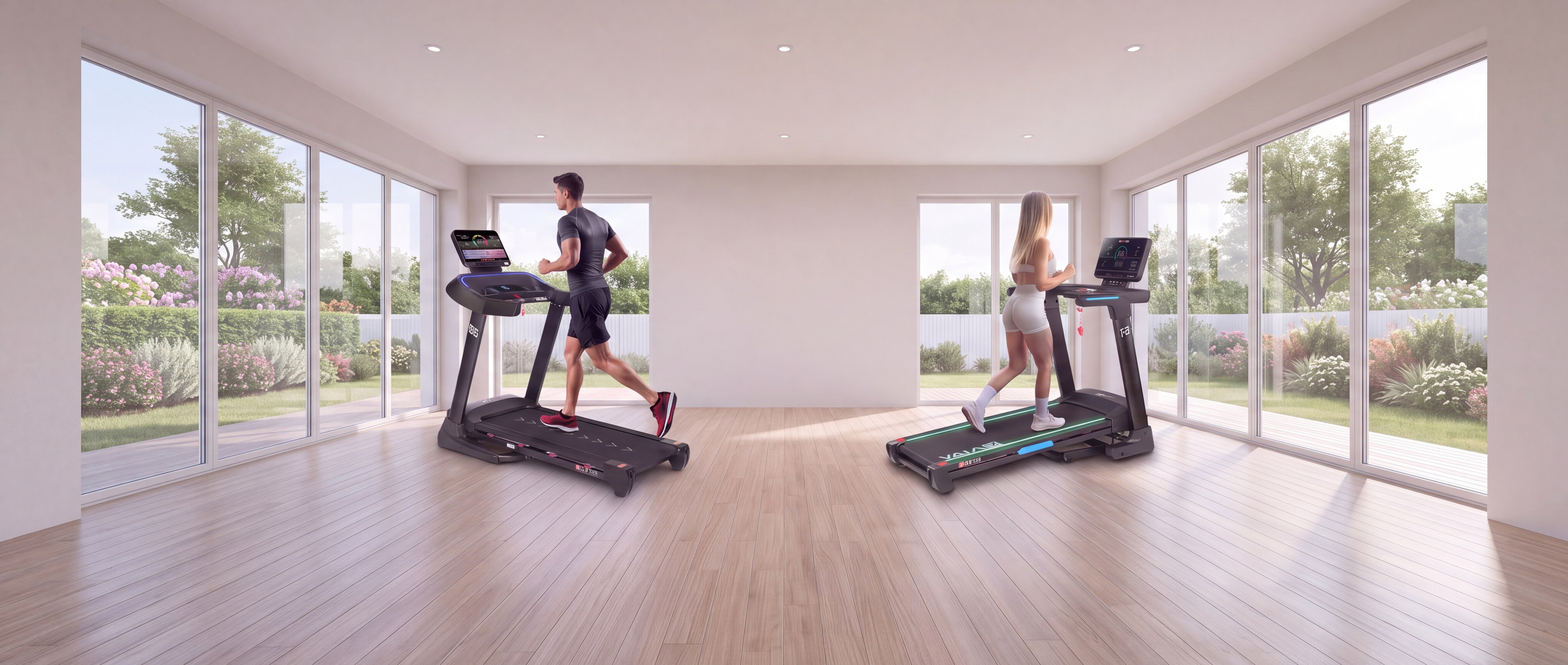 Comparaison des tapis de course T20 Cardio Pro Runner et T16 Smart Run