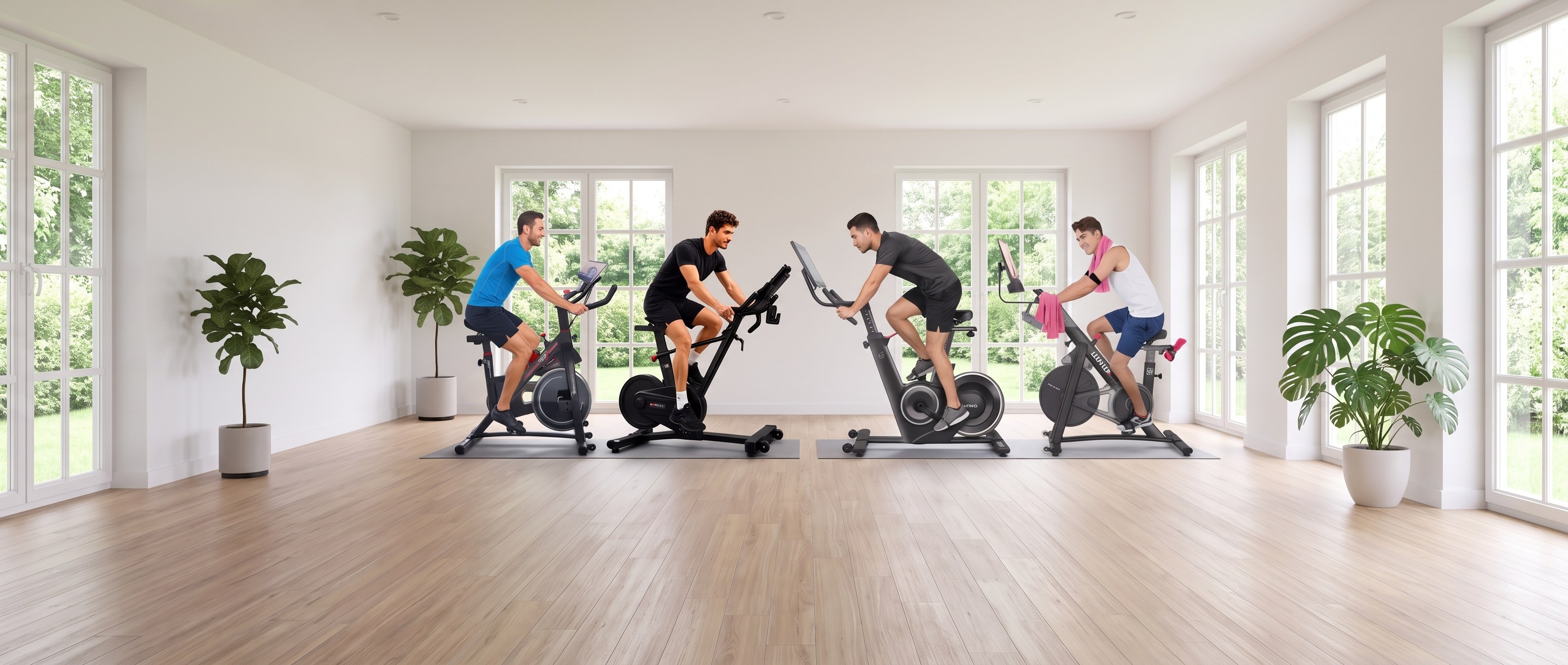Comparaison des speedbikes S14, S18, S20 et S11S