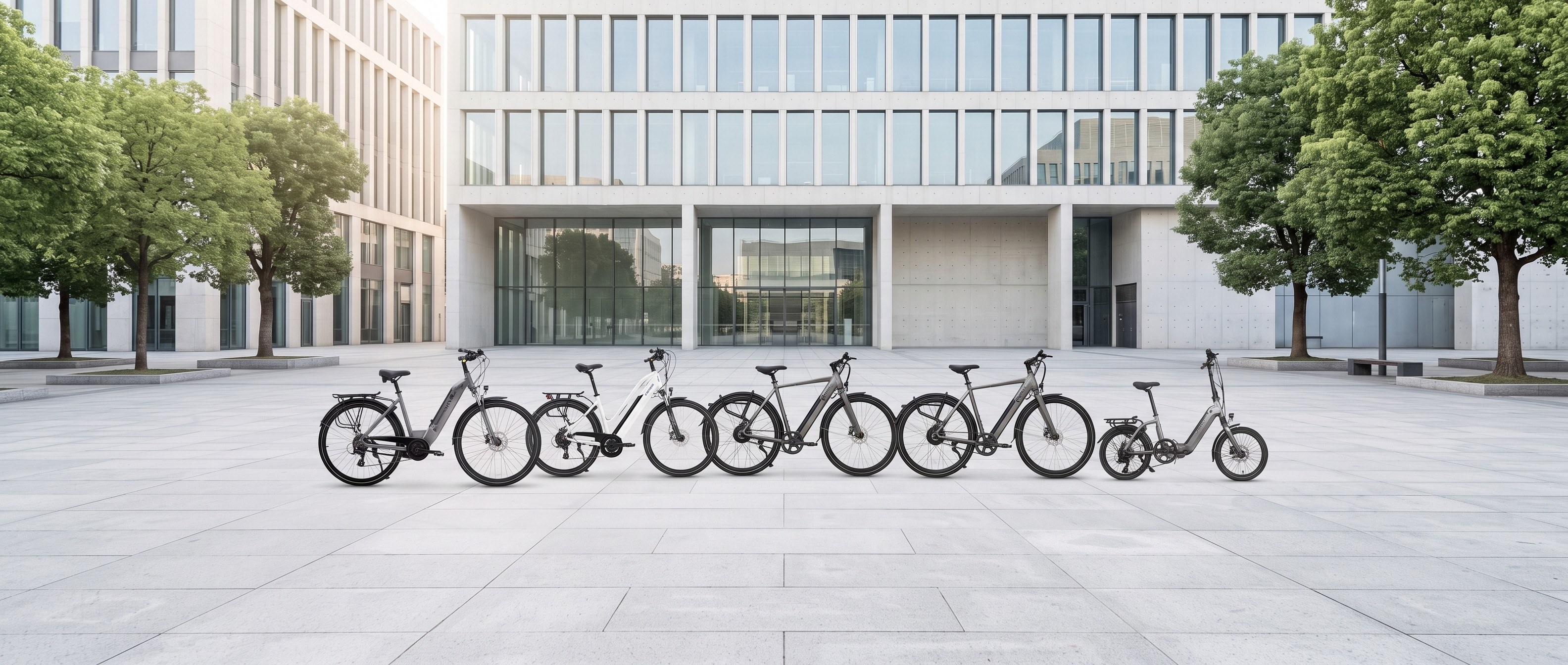 Comparaison des vélos électriques B14, B15, BC1B, BC1C et B13