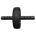Vue du produit de la roulette d'abdominaux AsVIVA Fit AW1 avec roue profilée et poignées rembourrées