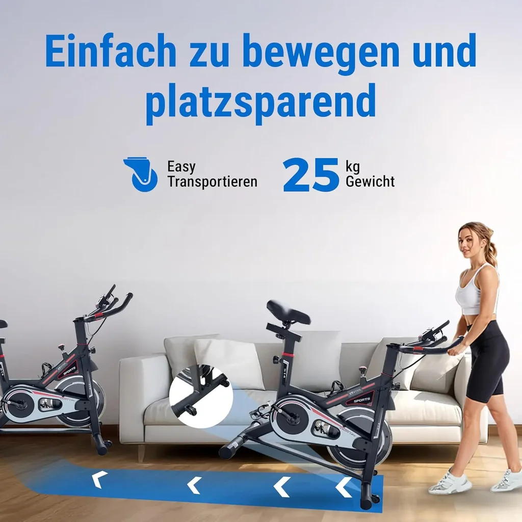 Transportrollen & platzsparendes Design