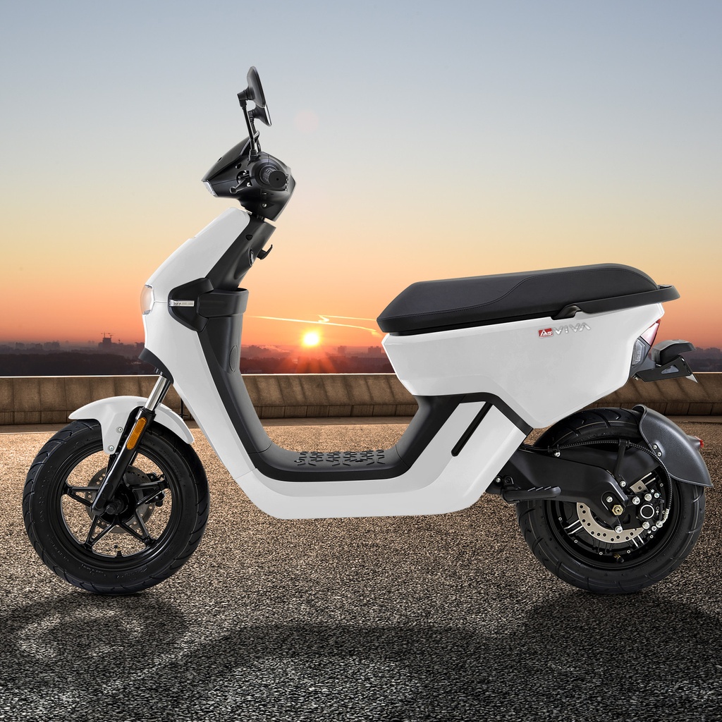 Scooter électrique AsVIVA EM1 blanc - Aperçu du produit