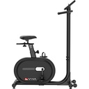 Vue latérale droite de l'ergomètre AsVIVA Ride H24 avec vue sur la transmission et le guidon