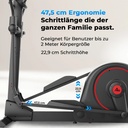 Vélo elliptique AsVIVA C29 Pro – Ergonomie