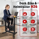 AsVIVA Desk-Bike & vélo d'appartement H26 – Détails