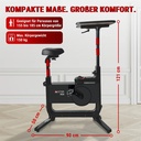 AsVIVA Desk-Bike & vélo d'appartement H26 – Dimensions