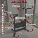 AsVIVA Desk-Bike & vélo d'appartement H26 – En un coup d'œil
