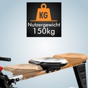 Rameur AsVIVA Magnetic Rower RA14 – Poids utilisateur de 150 kg