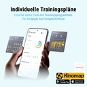 Programmes d'entraînement variés du AsVIVA Speedbike Studio Pro S17 sur l'écran