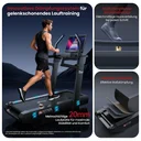 Système d'amortissement préservant les articulations du tapis de course AsVIVA T30 Pro Max Climb Marathon pour une course confortable