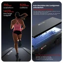 Grande surface de course et bande de roulement robuste du tapis de course AsVIVA T30 Pro Max Climb Marathon