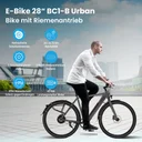 AsVIVA E-Bike BC1B – Citybike urbain 28 pouces