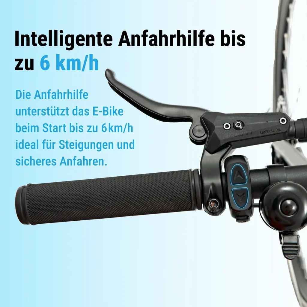 AsVIVA E-Bike BC1B – Citybike urbain 28 pouces – aide au démarrage