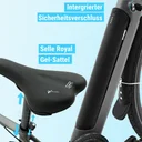 AsVIVA E-Bike urbain BC1C – 28 pouces – fermeture de sécurité