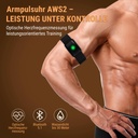 Brassard cardio AsVIVA [AWS2] avec Bluetooth AWS2 - Compatibilité application