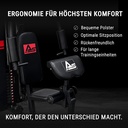 AsVIVA MG5 Pro – rembourrage ergonomique et position d'assise