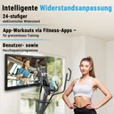 Vélo elliptique AsVIVA Smart E4 Pro – Vue 5