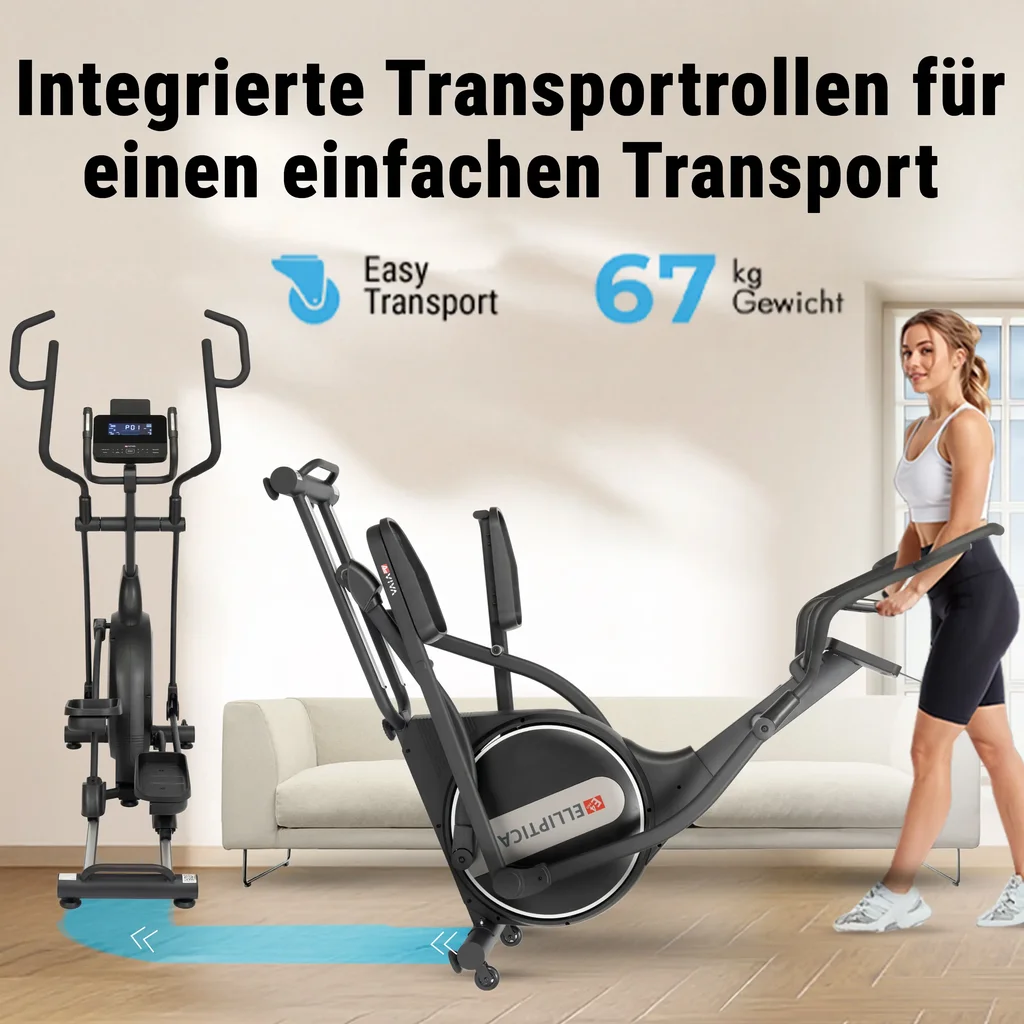 Vélo elliptique AsVIVA Smart E4 Pro – Vue 9