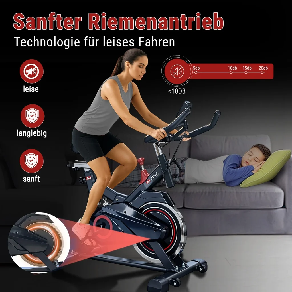 Speedbike AsVIVA Tour S11 – Transmission par courroie