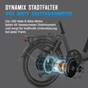 Vélo électrique pliable AsVIVA Stadtfalter B13 – Moteur roue arrière