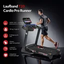 Tapis de course AsVIVA T20 Cardio Pro Runner