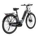 Vélo électrique de ville AsVIVA Stadtfalter B14 – Gris/Blanc – Vue 19