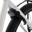 AsVIVA E-Bike urbain Stadtfalter B14 – Gris/Blanc – Vue 12
