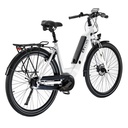 Vélo électrique de ville AsVIVA Stadtfalter B14 – Gris/Blanc – Vue 22