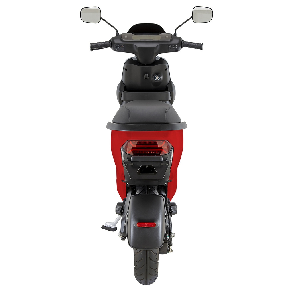 [EM1_RED] Scooter électrique AsVIVA EM1 rouge - Vue du produit