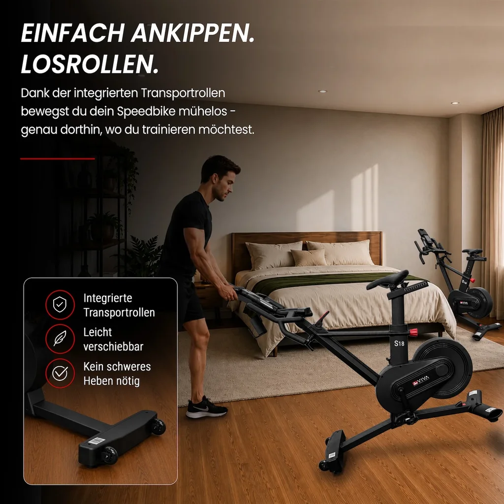 AsVIVA Speedbike Power S18 Pro – Vue 9