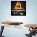Rameur AsVIVA RA10 Pro avec un poids maximal de l'utilisateur de 150 kg pour un entraînement stable
