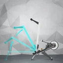 Rameur AsVIVA RA10 Pro pliable et compact pour un rangement facile après l'entraînement