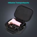 Pistolet de massage MGN2 rose – sacoche de transport Pistolet de massage MGN2 rose – sacoche de transport