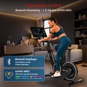 Speedbike Multimedia Studio Pro S20 – réception du pouls Bluetooth avec AsVIVA AWS2