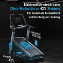 Tapis de course AsVIVA T23 Pro Climb Treadmill - vue du produit